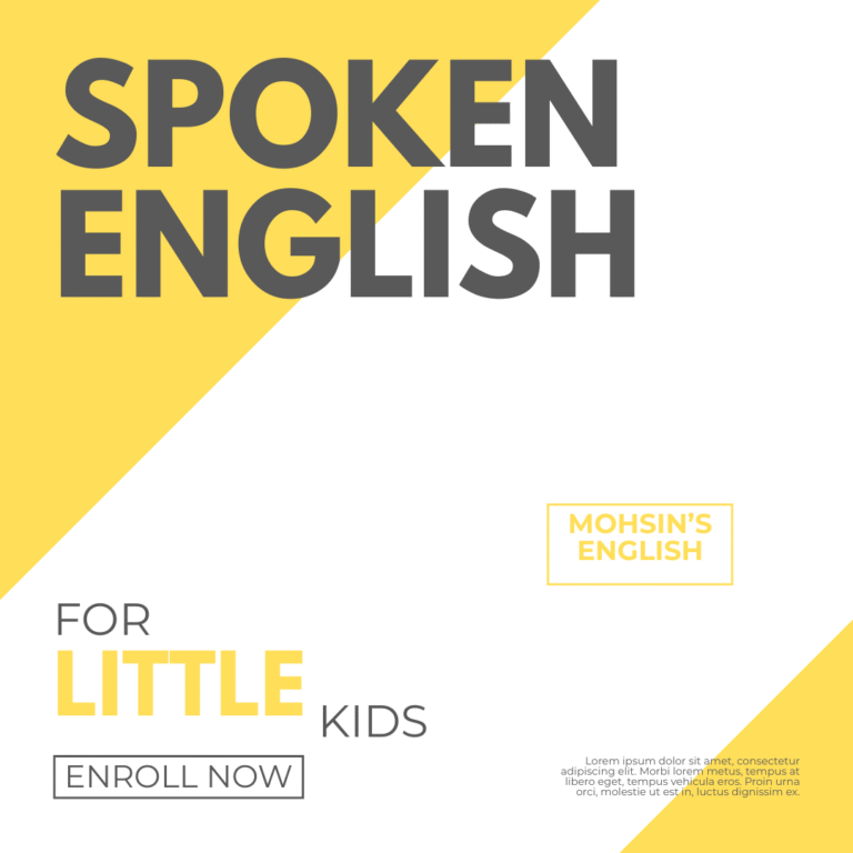 Spoken English for Little Kids