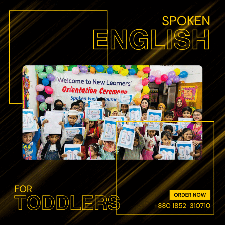 Spoken English for Toddlers